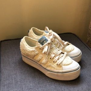 Adidas platform sneakers size 5.5